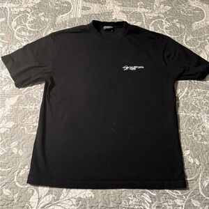Balenciaga Classic Black Short Sleeve Tee